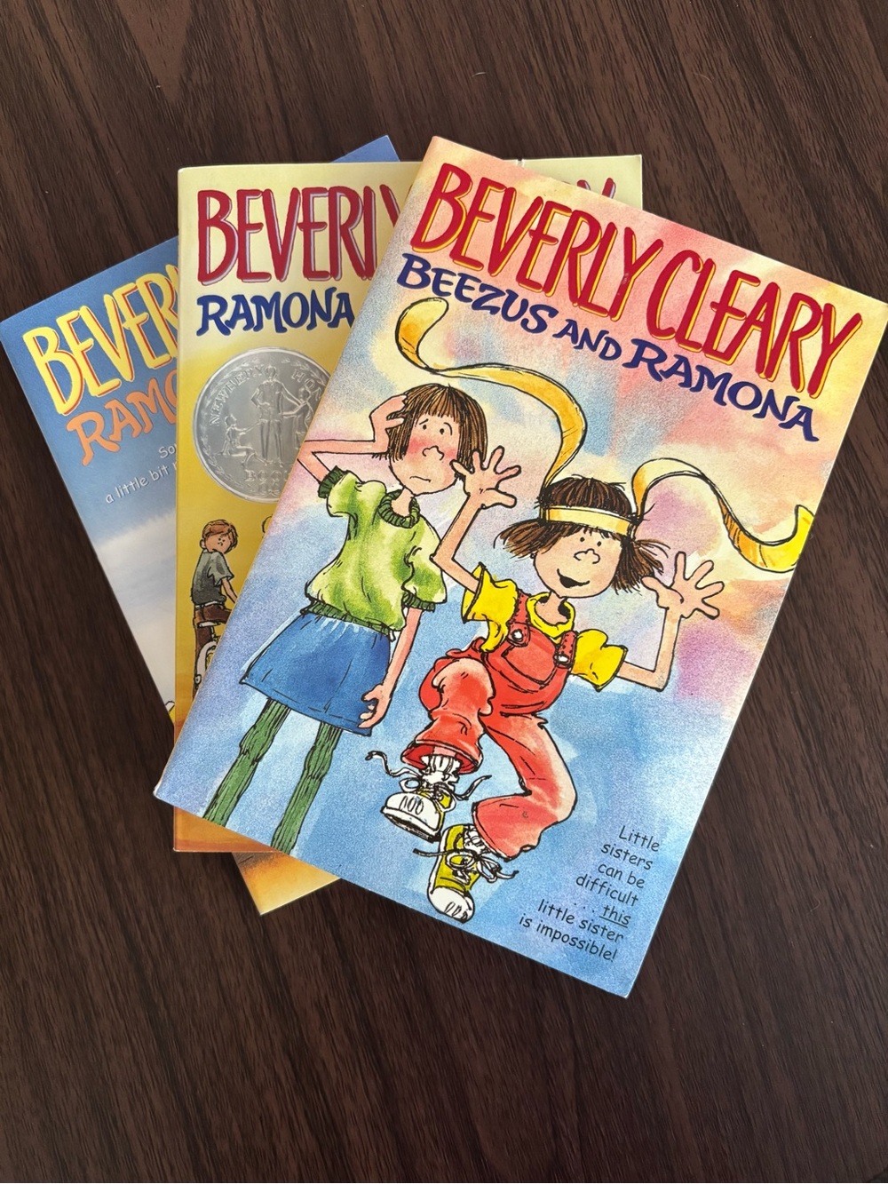 Set of (3) Beverly Cleary Kids Books from the Ramona Series